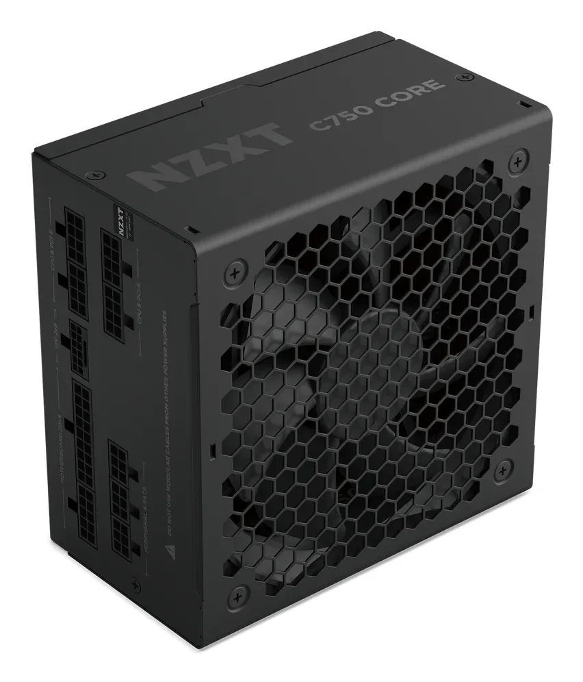 NZXT C1000 Core Virtalähde - 1000 Watt - 135 mm - ATX 3.1 - 80 Plus Kulta sertifioitu