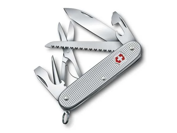 Victorinox Farmer X Alox -taskuveitsi, 93 mm, harmaa