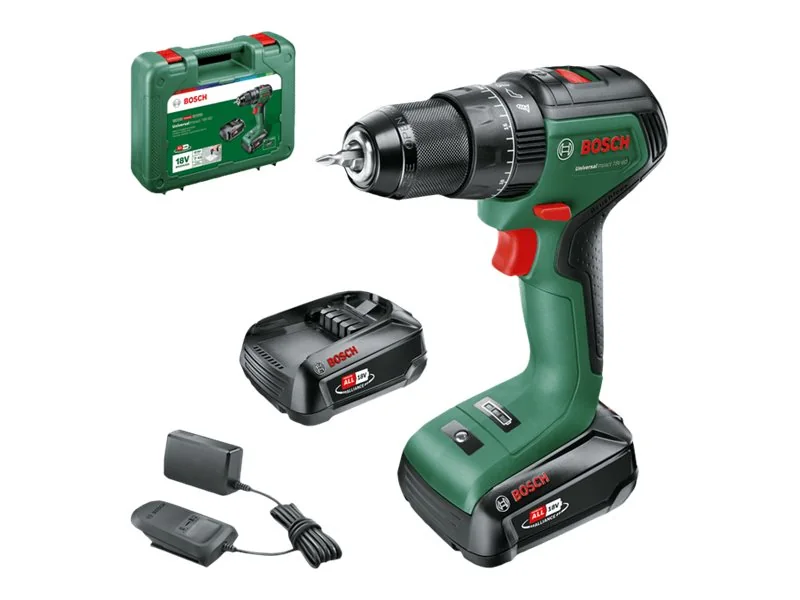 Bosch AKKUSLAGBOREMASKINE UNIV 18V-60 2,0AH