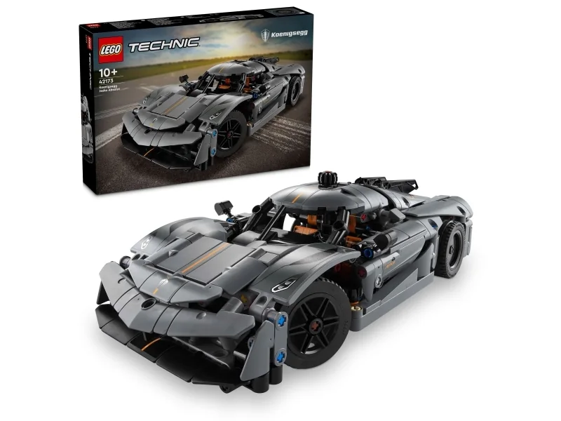 LEGO Technic 42173 Harmaa hyperauto Koenigsegg Jesko Absolut