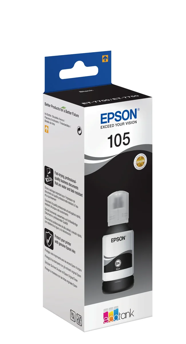 Epson Muste Musta 105 - Et-7750