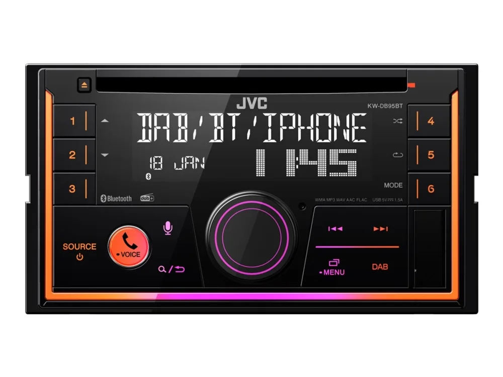 JVC KW DB95BT - Autoradion