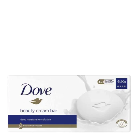 Dove Beauty Cream Saippuapala – 90 g 6 kpl