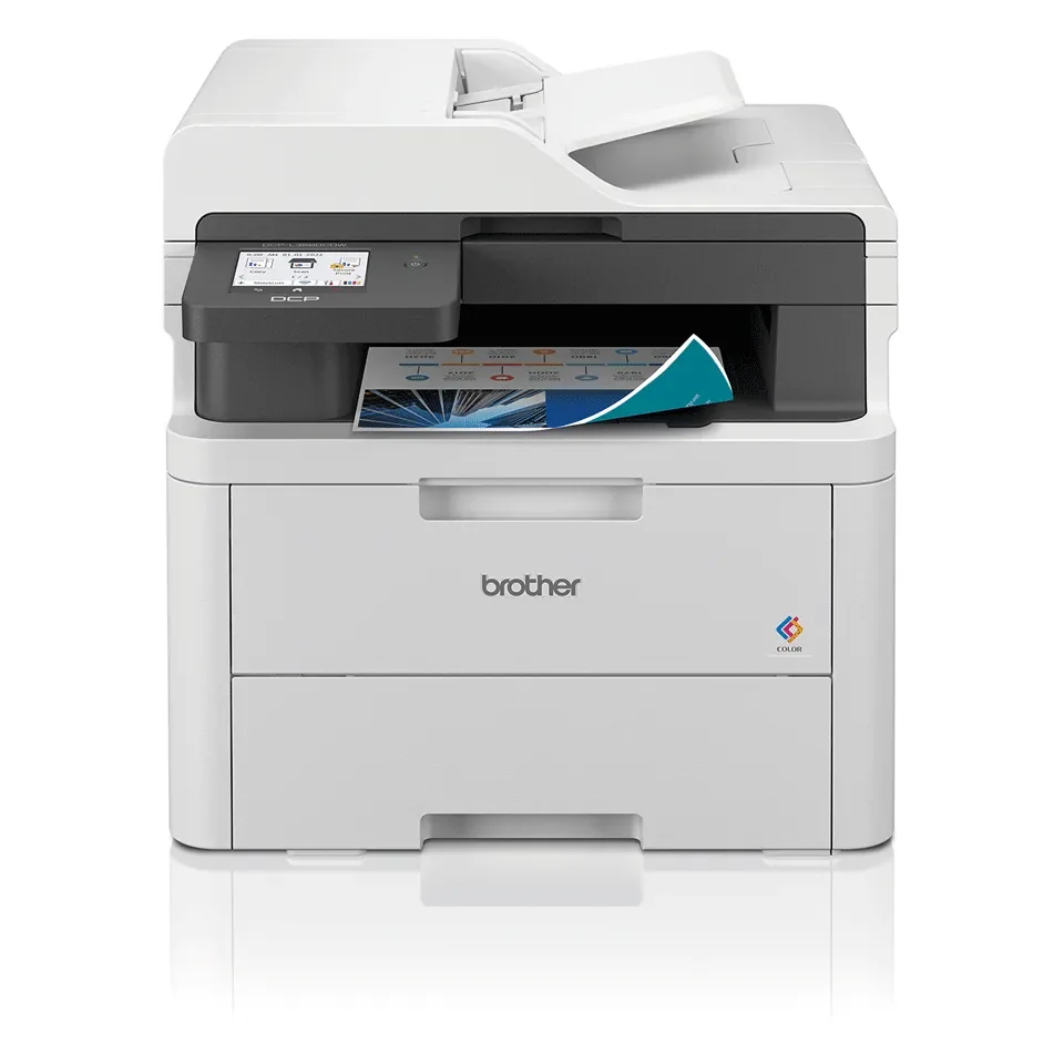 Brother DCP-L3560CDW - Monitoimitulostin - väri - LED - 215,9 x 355,6 mm (alkuperäinen) - A4/Legal (media) - 18 spm (udskriver) - 250 ark - USB 2.0, LAN, Wi-Fi(n)