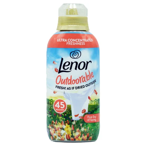 Lenor Outdoorable First Day of Spring Nestemäinen Huuhteluaine - 630 ml