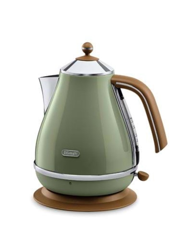 DeLonghi Vedenkeitin Icona Vintage - KBOV 2001 - Oliivi - 2000 W