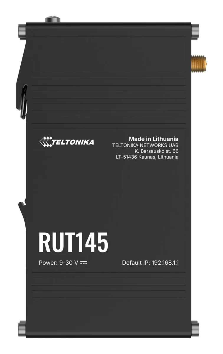 Teltonika RUT145 - Langaton reititin - DIN-kiskoon asennettava laite