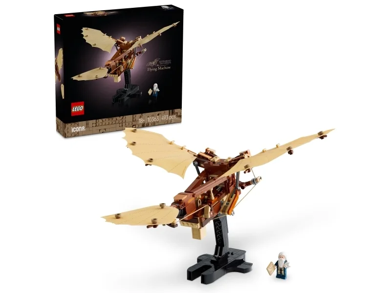 LEGO Icons 10363 Leonardo da Vincin lentävä kone