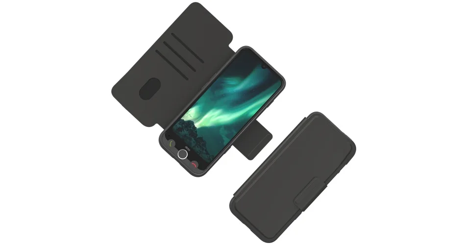 Doro Aurora A31 - Wallet Case - Graphite
