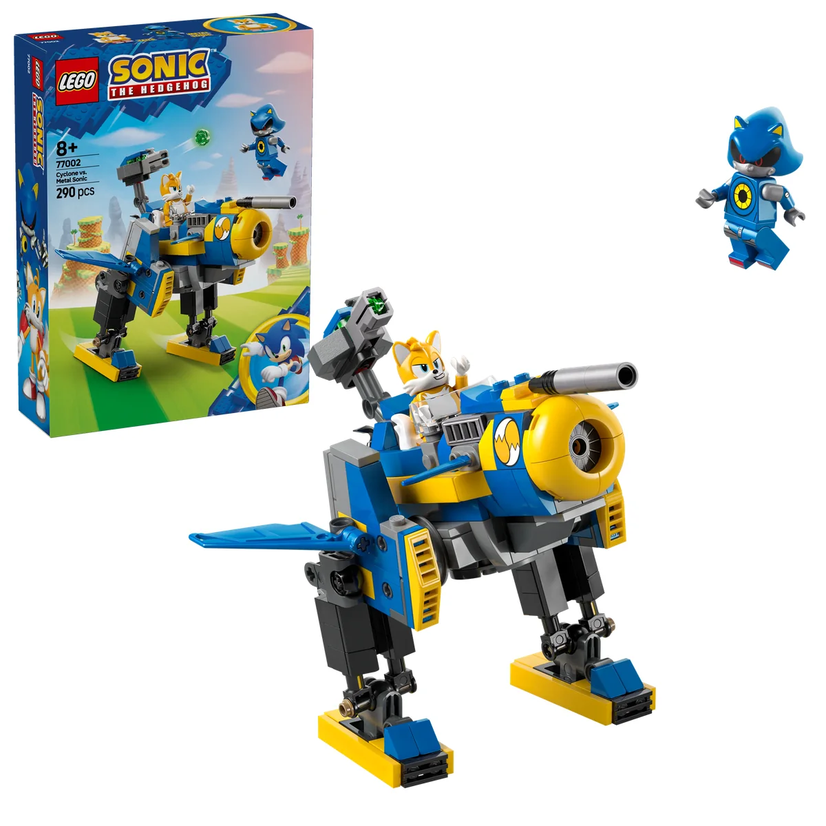 LEGO Sonic 77002 Cyclone mod Metal Sonic
