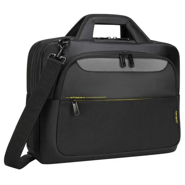 Targus CityGear Topload -tietokonelaukku, musta, 15.6"