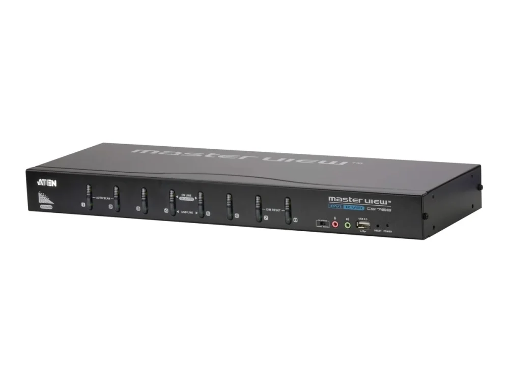 ATEN CS1768, 2048 x 1536 pikseliä, 3,76 W, Sininen