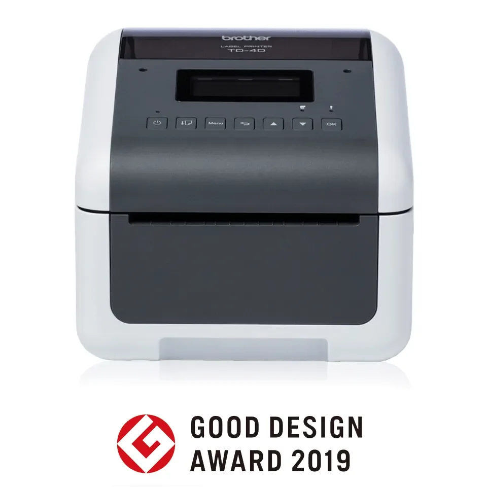 Brother TD-4550DNWB,4-Inch desktop thermal printer 300DPI, USB,Serial,LAN,WLAN,BT,USB-Host,w display
