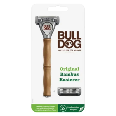 Wilkinson Sword Bulldog bambukahvainen parranajoparranajokone