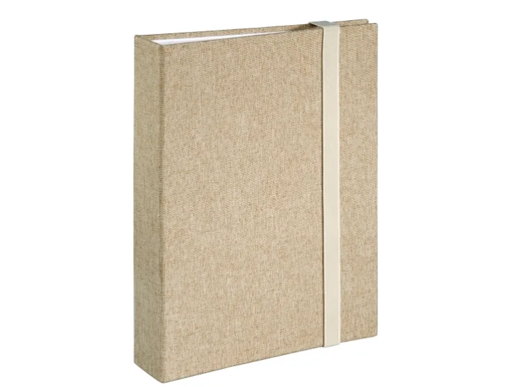 Hama "Tessuto" Jumbo Album 30x30 cm 60 Valkoinen Pages Beige