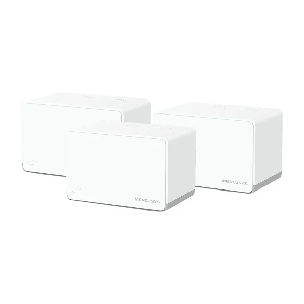 Mercusys Halo H70X -mesh WiFi -järjestelmä, Wi-Fi 6, AX1800, Dual-band, 3 kpl, valkoinen