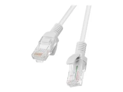 Lanberg PCU5-10CC-3000-S, 30 m, Cat5e, U/UTP (UTP), RJ-45, RJ-45, Valkoinen