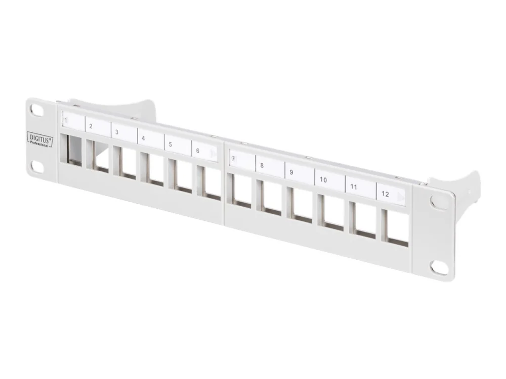 Digitus DN-91419, Telinekiinnitys, 1U, Harmaa, 270 mm, 120 mm, 171,212 g