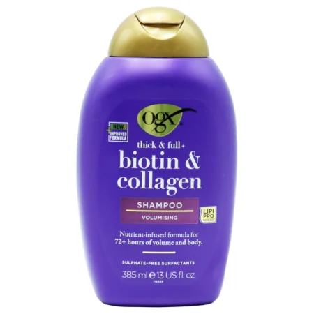 OGX Biotin & Collagen Volumising Shampoo – 385ml