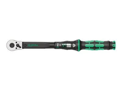 Wera Click-Torque C 2, Hylsyavain, 1 kpl, Musta, Vihreä