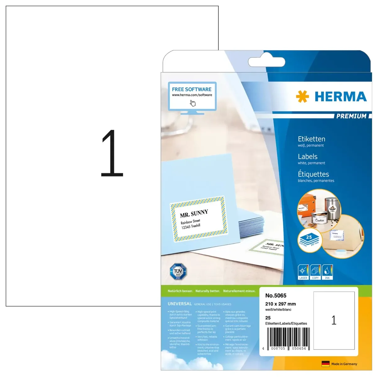 Herma label Premium 210x297 (25)