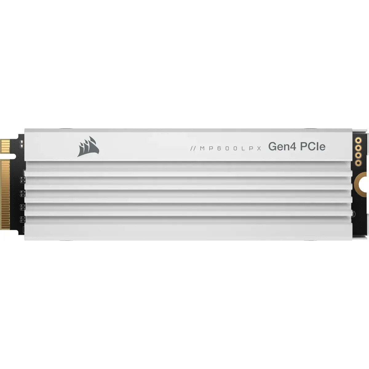 Corsair MP600 PRO LPX Valkoinen - 2TB - M.2 2280 - PCIe 4.0