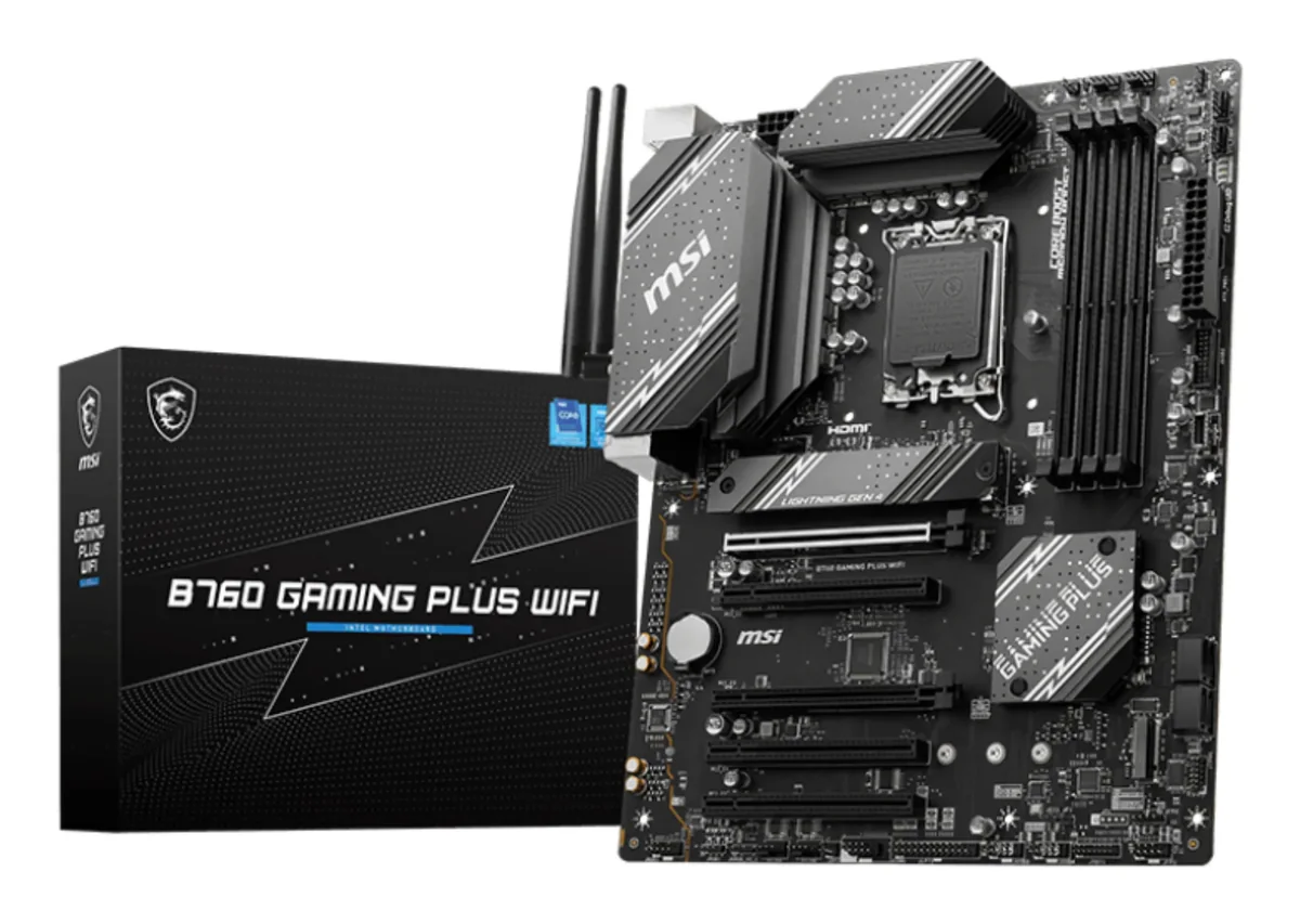 MSI B760 GAMING PLUS WIFI LGA 1700 ATX -emolevy
