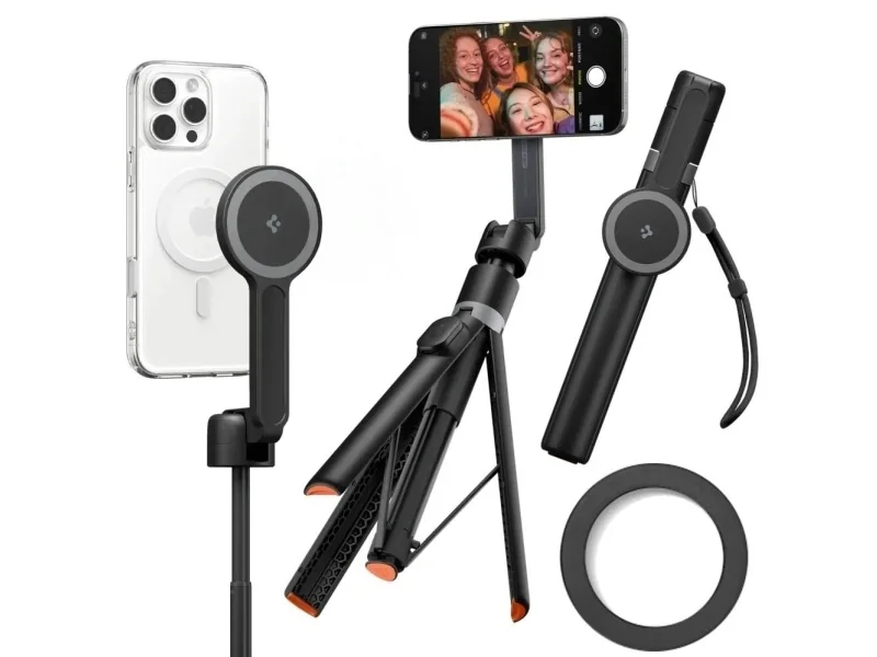 Spigen Selfie Stick MagSafe+ Tripod - black