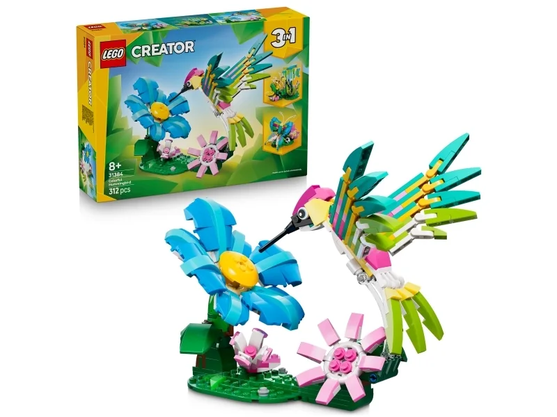 LEGO Creator 31384 Villieläimet: Värikäs kolibri