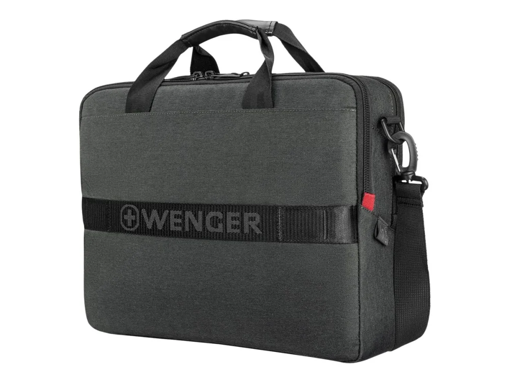 Wenger MX ECO Brief Kannettavan laukku sopiva Laptop 16" | Musta