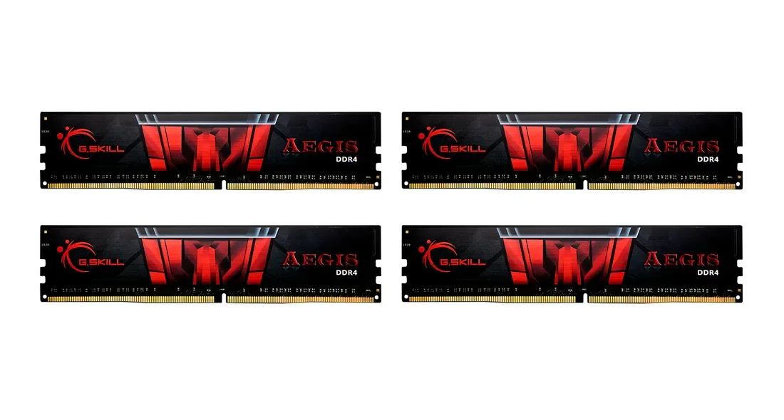 G.SKILL Aegis 32 Gt (4 x 8 Gt) DDR4 3200 MHz, CL16 -muisti (XMP)