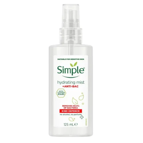 Simple Kind Defence + Anti-Bac Hydrating Mist - 125 ml