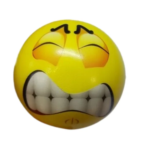Squishy Emoji Stress Relief Squeeze Ball - 6.3 cm - Assorted Faces