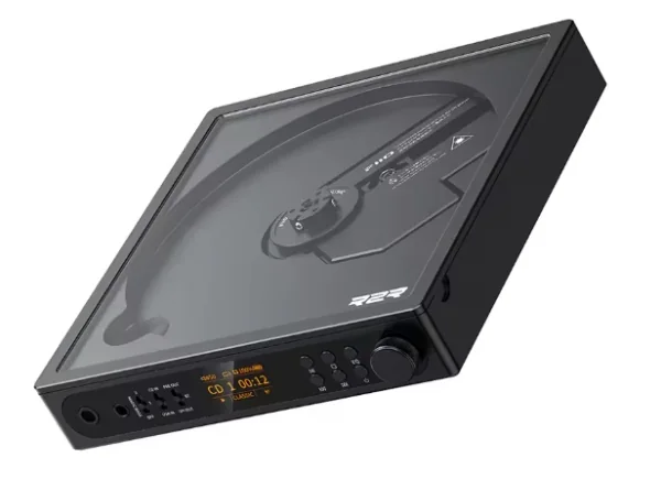 FiiO DM15 R2R, 471,5 g, musta, Henkilökohtainen cd-soitin