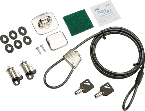 HP Business PC Security Lock v3 Kit - Järjestelmän suojauspakkaus malleihin HP 280 G3, 280 G4, 285 G3, 290 G1, 290 G2, 290 G3, Desktop Pro A 300 G3, P
