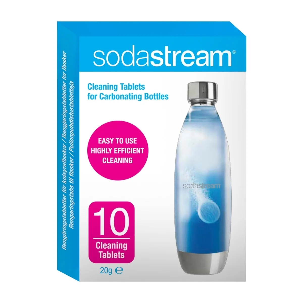 SodaStream puhdistustabletti pulloille