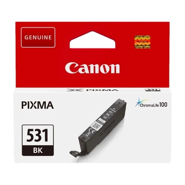 Canon CLI-531, musta mustekasetti
