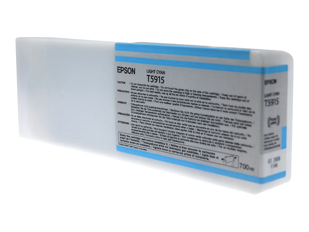 Epson T5915 - 700 ml - lys cyan - alkuperäinen - blækpatron - Stylus Pro 11880, Pro 11880 AGFA, Pro 11880 Xerox -laitteille