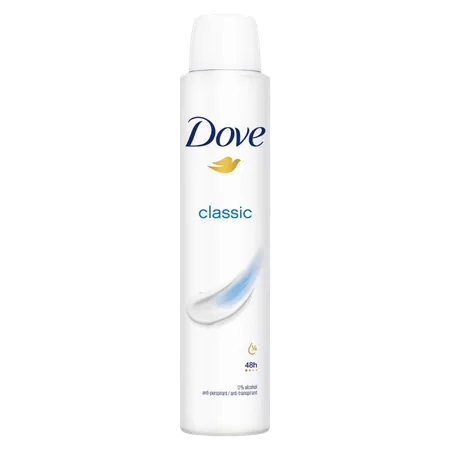 Dove Classic Fresh 48h Anti-Perspirant Deodorant Spray For Women - 200 ml