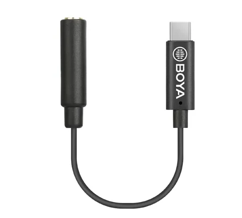 Boya By-k4 3.5mm Trs To Type-c Audio Adapter 3,5mm Usb-c