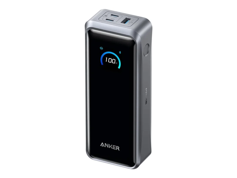 Anker Prime - Powerbank - 26250 mAh - 300 Watt - 5 A - Anker PowerIQ 4.0 - 3 lähtöliitäntää (2 x USB-C, USB)