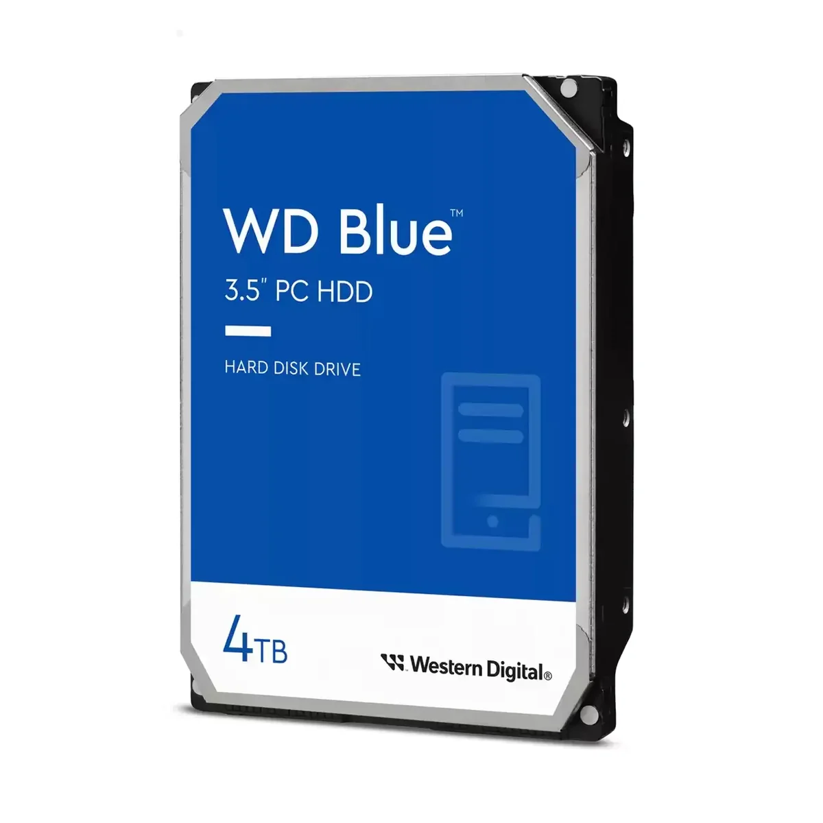 WD Blue WD40EZAX - Kiintolevy - 4 TB - sisäinen - 3,5 - SATA 6Gb/s - 5400 rpm - puskuri: 256 MB