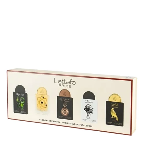 Lattafa Pride Eau De Parfum Discovery Mini Lahjapakkaus - 5 x 20 ml