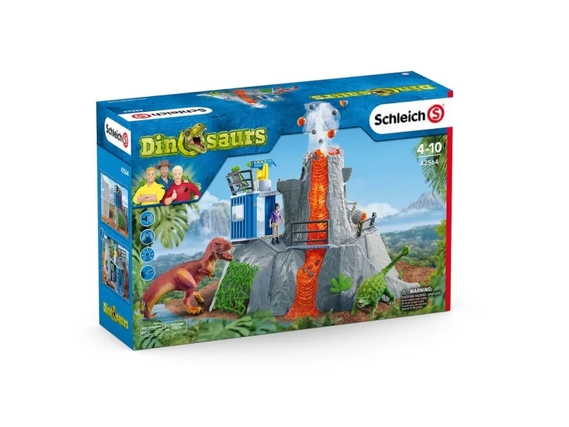 Schleich Tulivuoriretkikunnan tukikohta