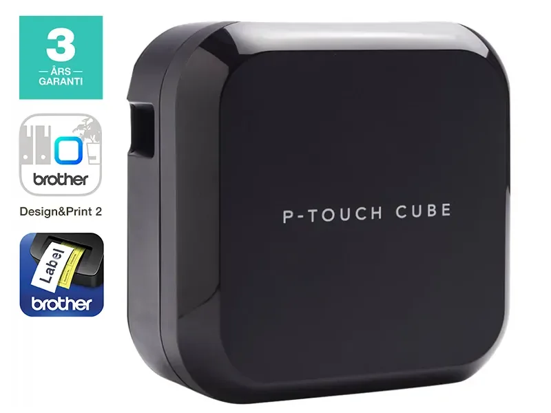 Brother P-touch Cube Plus Pt-p710bt Black