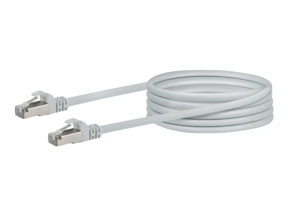 Schwaiger network cable - 15 m - white - Valkoinen - 15m