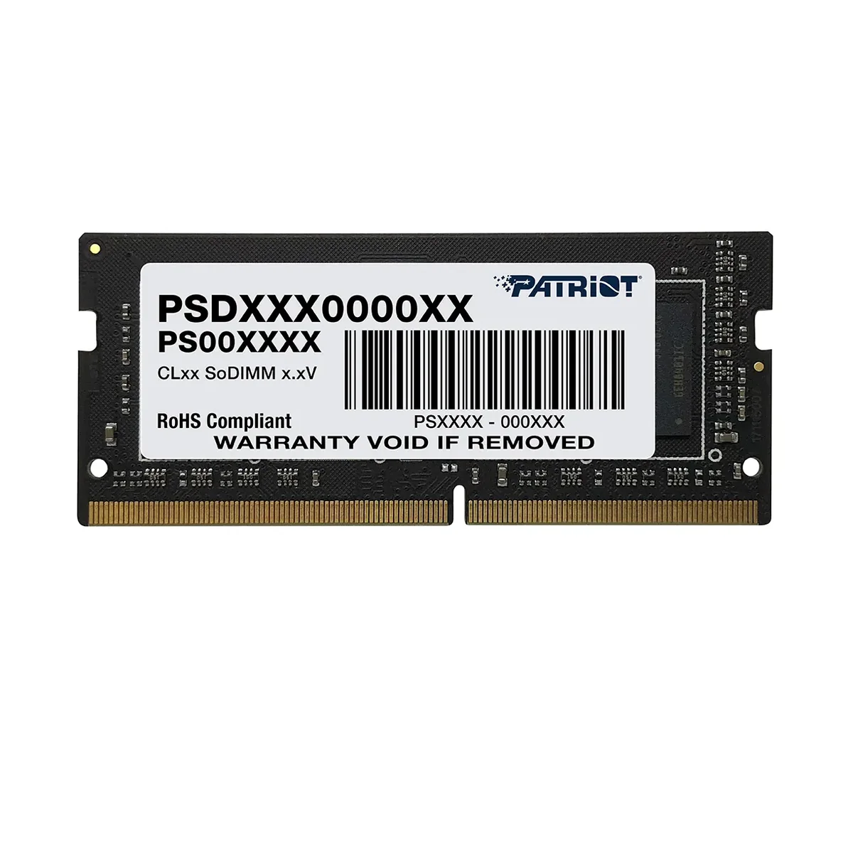 Patriot Signature Line - DDR4 - module - 8 GB - SO-DIMM 260-pin - 1600 MHz / PC4-25600 - unbuffered