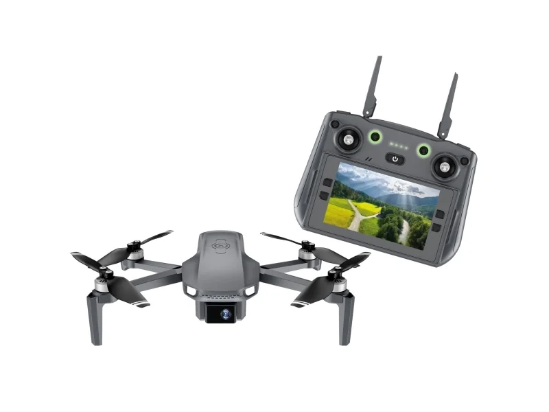 DENVER - DCG-3572 - Foldable GPS drone with brushless motors Wi-Fi function & controller with large screen - 400 g - C1
