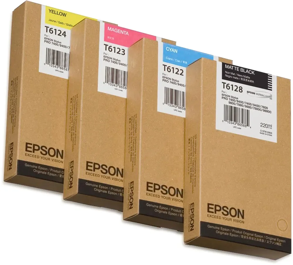 Epson C13T61280N, Musta, 220 ml, 1 kpl, Kertapakkaus