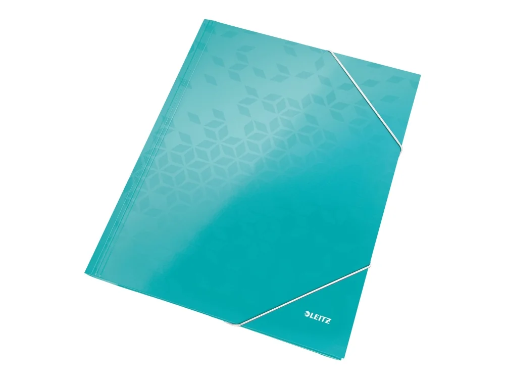 Leitz WOW kartonkinen kulmalukkokansio A4, A4, Polypropeeni (PP), Vihreä, 250 arkkia, 80 g/m², Paperi